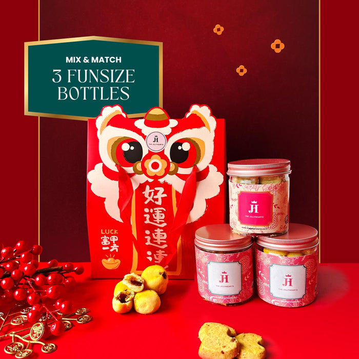 Lucky Lion Cookies Box (Set A)