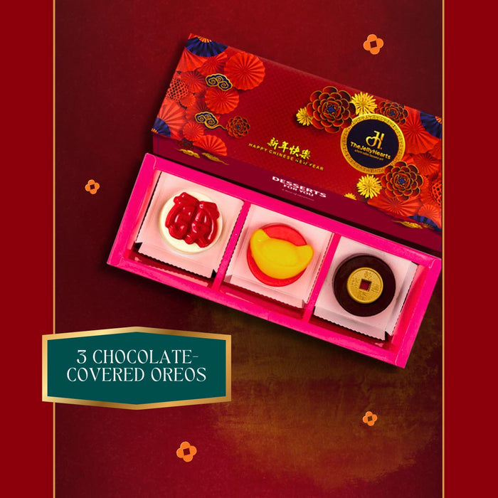 Lucky 3 Chocolate Oreo Cookie