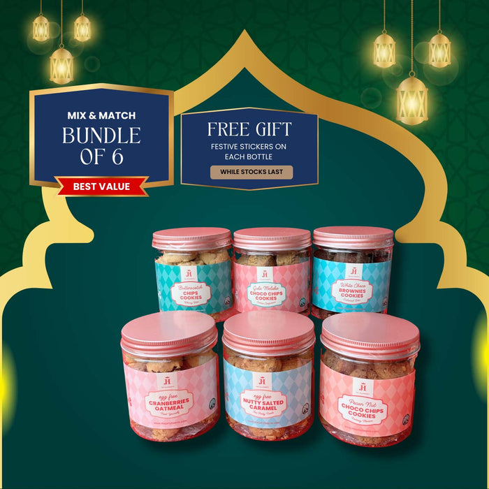 Standard Size Cookies - Bundle of 6