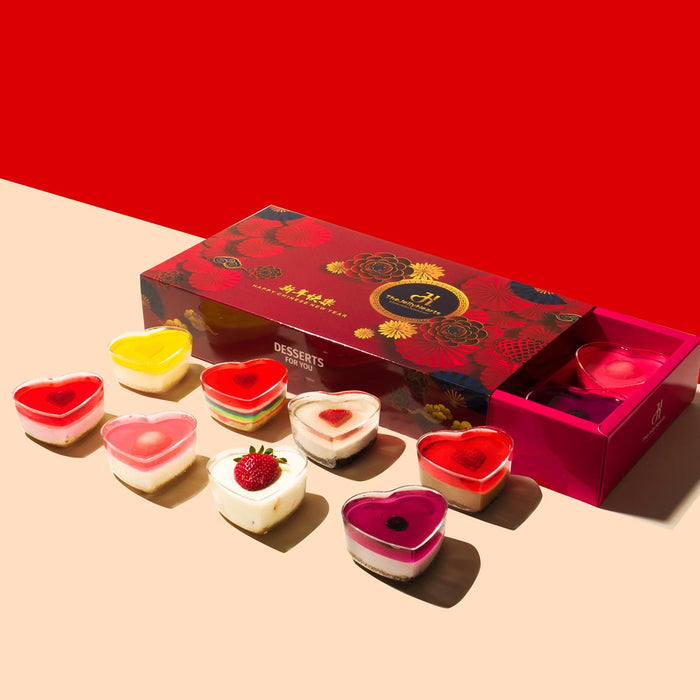 Mini Heart Cake Gift Box 8 - CNY