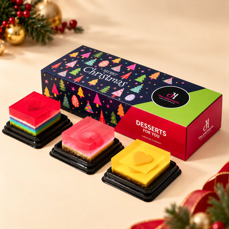 Cake Gift Box 3 - Xmas