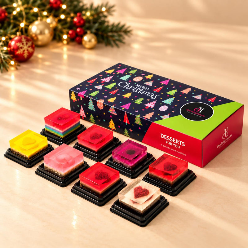 Cake Gift Box 8 - Xmas