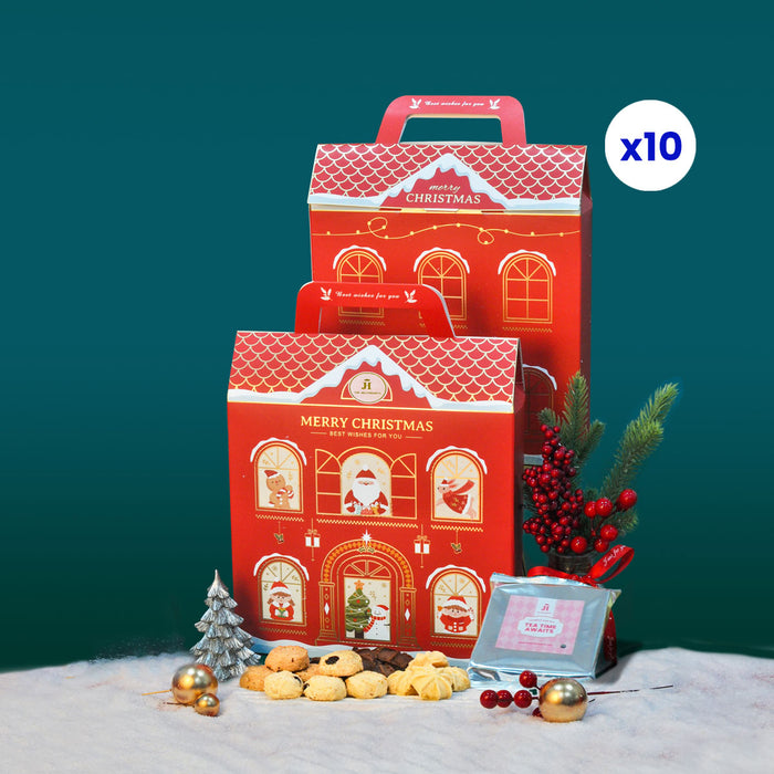 Christmas Cookies House (Bundle x10)