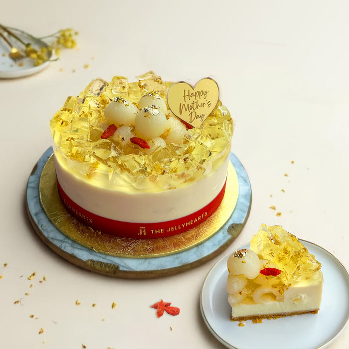 Golden Osmanthus Blossom Cake