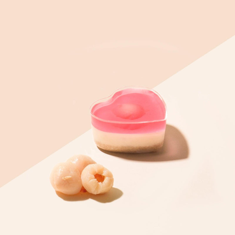 Luscious Lychee - Mini heart 1 pc