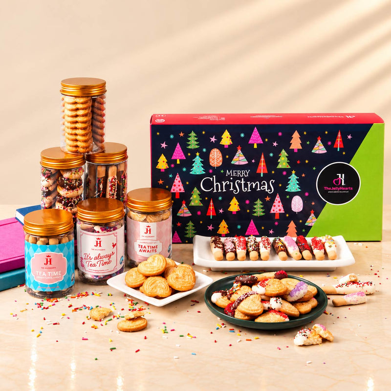 Sweet Treats Box – LARGE | Christmas Chocolate Cookie Gift Box