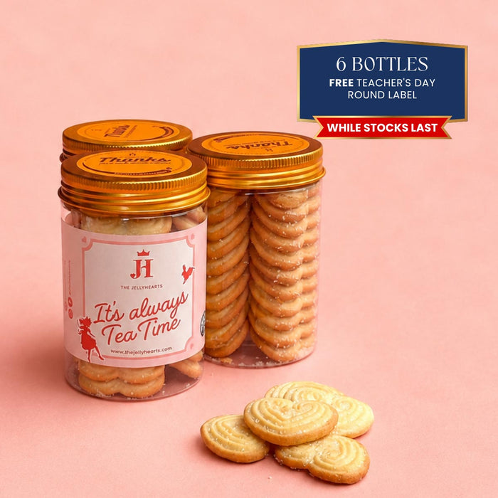 Heart Biscuit - Teacher's Day (6 Bottles, Egg-Free)