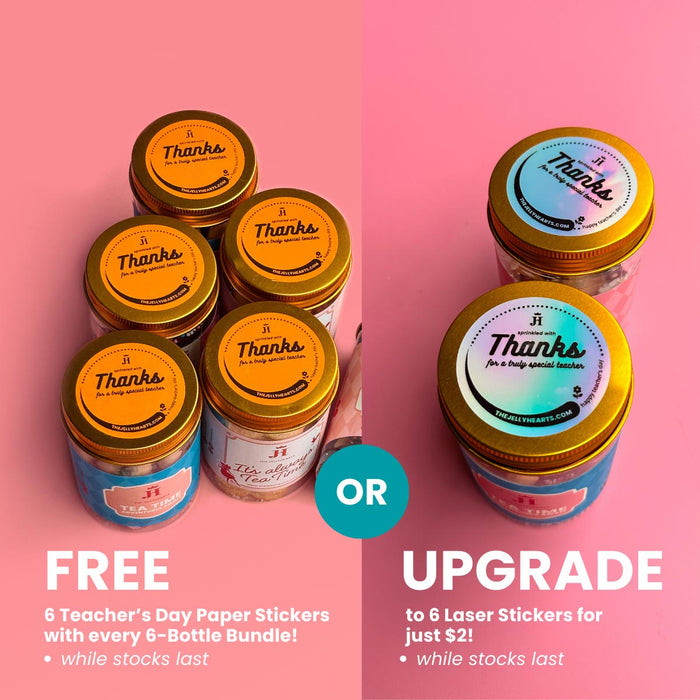 Heart Biscuit - Teacher's Day (6 Bottles)