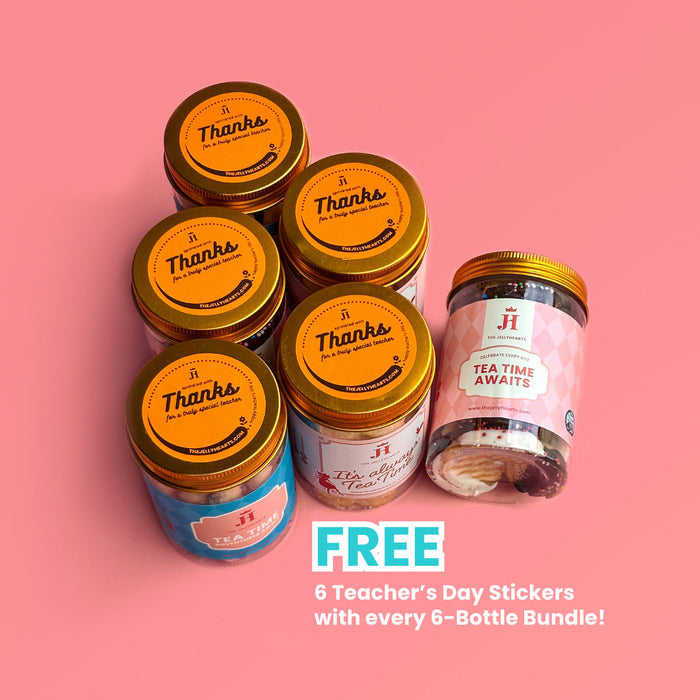 Heart Biscuit - Teacher's Day (6 Bottles)